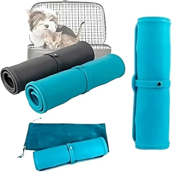 Comedouro e Bebedouro Silicone - Portátil - Image 6