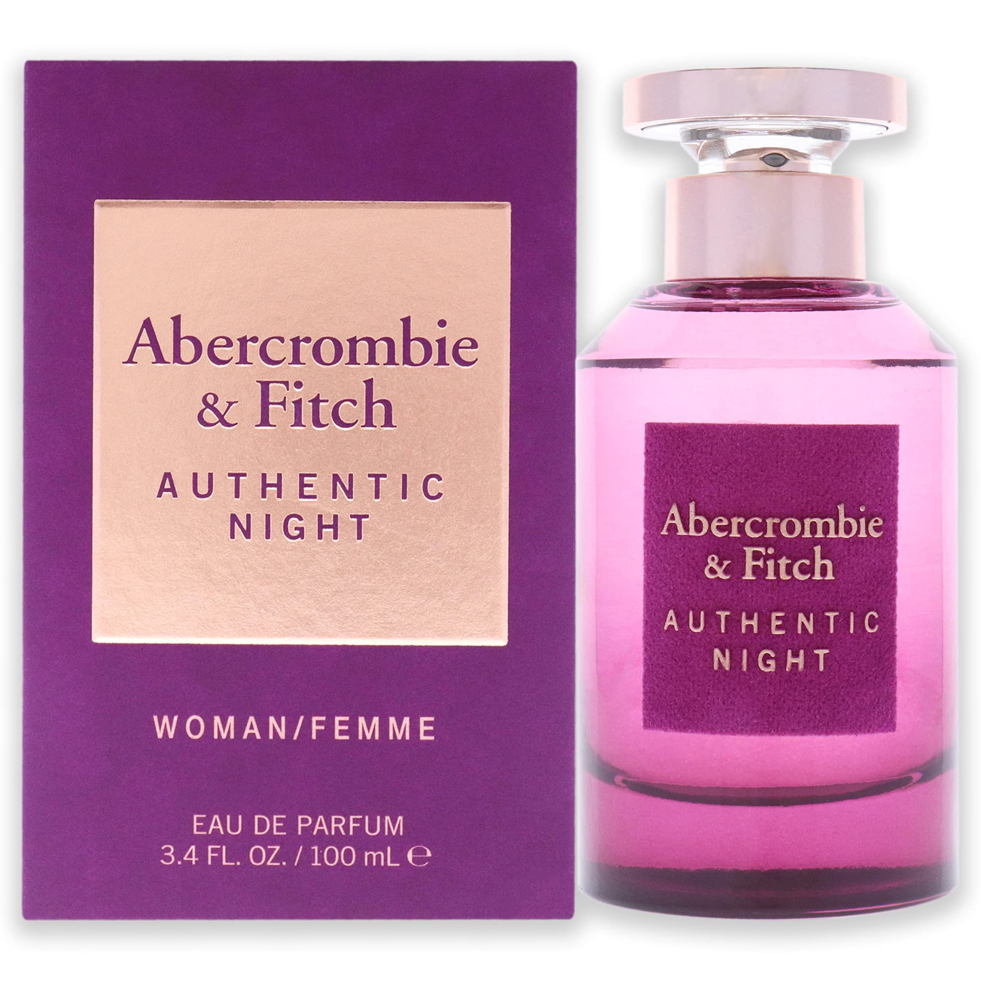 ABERCROMBIE & FITCH - AUTHENTIC NIGHT WOMAN EDP 100 ML @