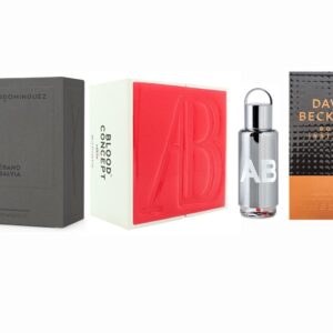 PACK 3 PERFUMES PARA HOMEM - AGUA FRESCA EBANO SALVIA EDP 120ML @ + DAVID BECKHAM BOLD INSTINCT MAN EDP (PARFUM) 75 ML @ + BLOOD CONCEPT AB EDP 40 ML VAPO - REGULAR