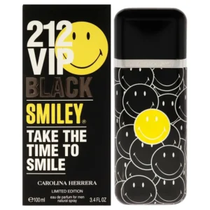 CAROLINA HERRERA - 212 VIP BLACK SMILEY MEN EDP 100ML @