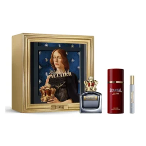 SET JPG - SCANDAL POUR HOMME EDT 100 ML + DESODORIZANTE 150 ML + MINIATURA (REGULAR)