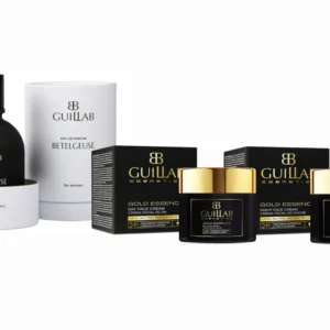 GUILLAB - BETELGEUSE FOR WOMAN EDP 100 ML (REGULAR) + GUILLAB COSMETICS GOLD ESSENCE NIGHT CREAM 50 ML (REGULAR) + GUILLAB COSMETICS GOLD ESSENCE DAY CREAM 50 ML (REGULAR)