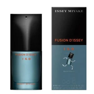 ISSEY MIYAKE - ISSEY FUSSION ISSEY POUR HOMME IGO EDT 80 ML + 20 ML @