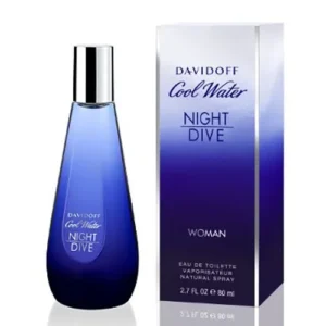 DAVIDOFF - COOL WATER WOMAN NIGHT DIVE EDT 80ML @