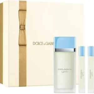SET D&G - LIGHT BLUE EDT 100 ML + 2 MINIATURAS 10 ML CADA (REGULAR)