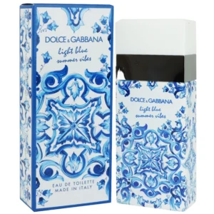 D&G - LIGHT BLUE SUMMER VIBES WOMAN EDT 100ML @ (EDIÇÃO LIMITADA 2023)